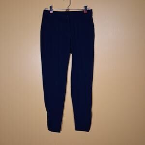 Abendroth Peggy Pant Size 2 Golf Performance Athleisure Stretch Navy Blue